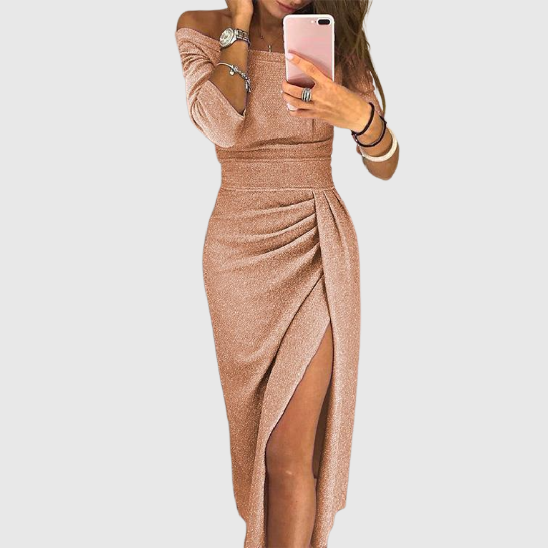 Elyneck | Schickes Maxikleid mit Neckholder