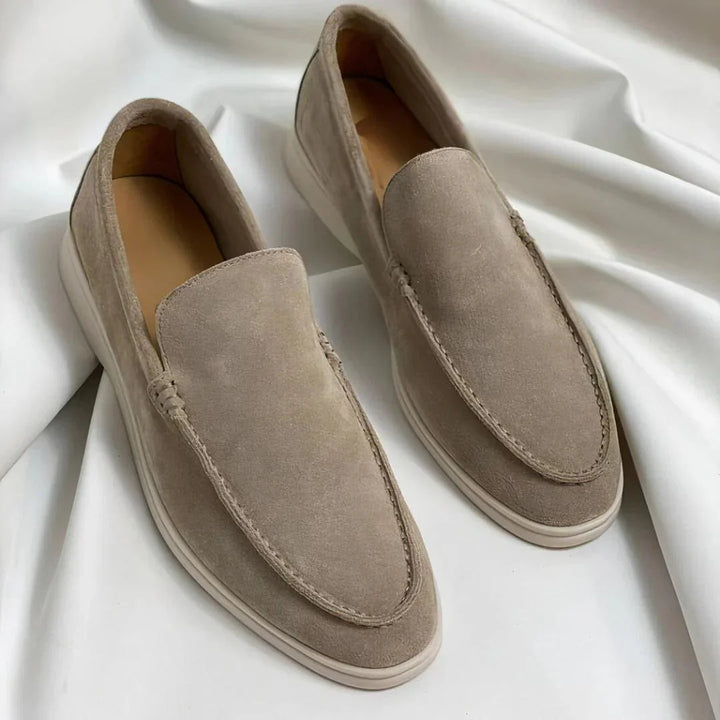 Lorenzo Premium Wildleder-Loafer Seitenansicht