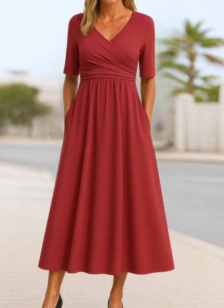 Nicawickel | Stylisches Wickelkleid