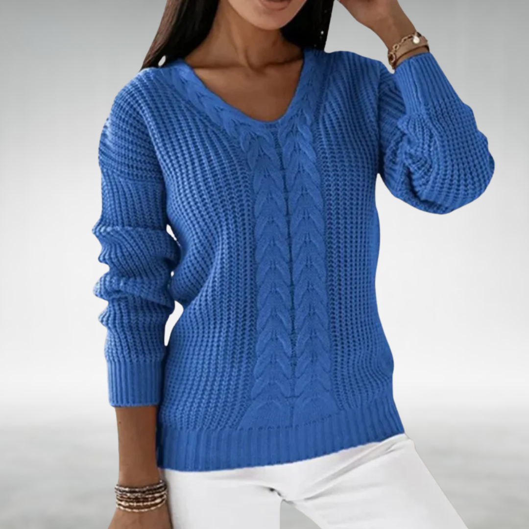 Zopfliebe | Eleganter Strickpullover