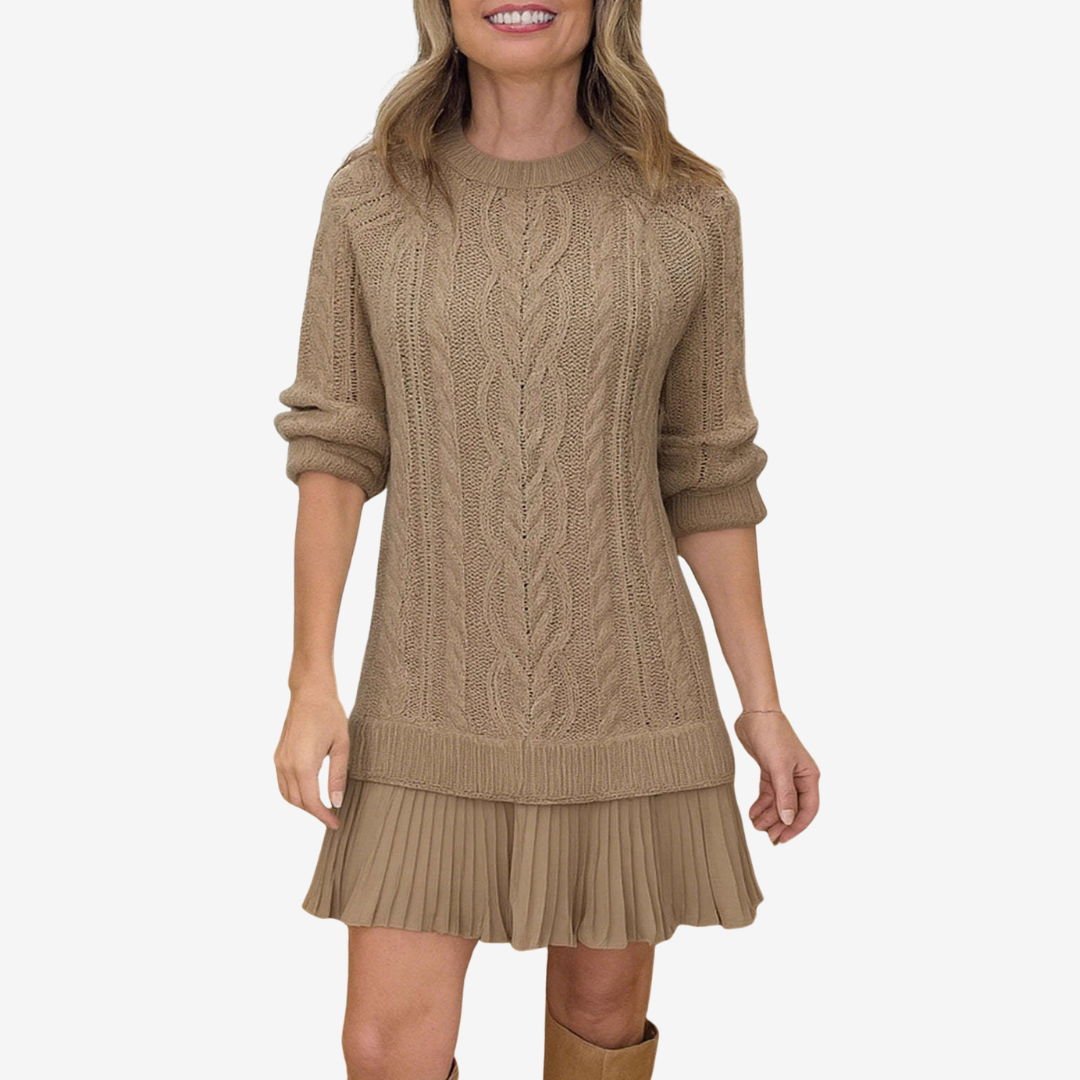 Trivorazopf | Stilvolles & Warmes Strickkleid