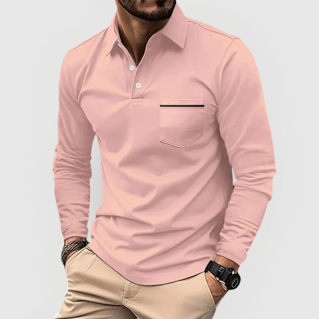 Rafaeletasche | Elegantes Polo mit Brusttasche
