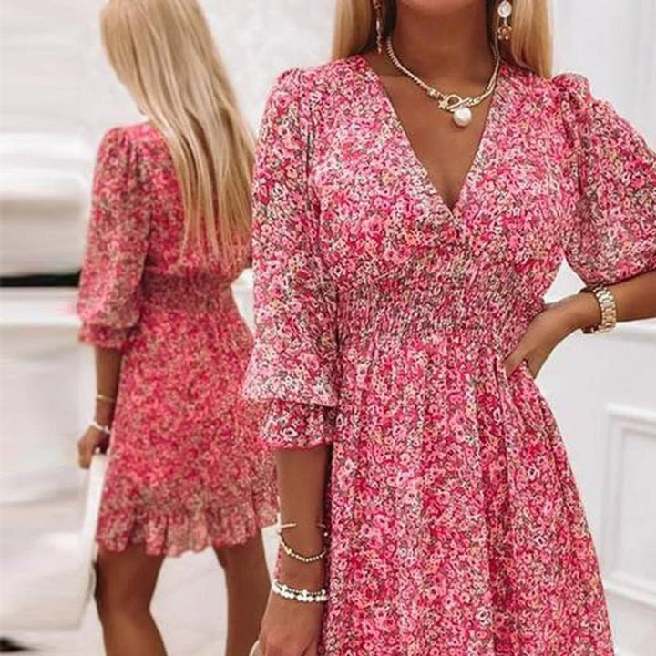 Frühlingszauber | Elegantes Blumenkleid