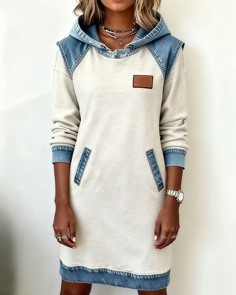 Angelicahoodie | Moderne Kleid mit Kapuze
