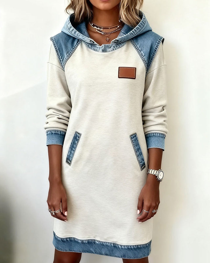 Angelicahoodie | Moderne Kleid mit Kapuze