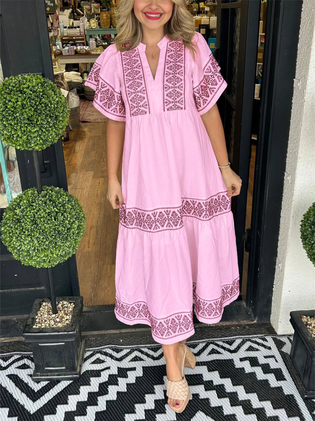 Boho-Traum | Fließendes Maxikleid