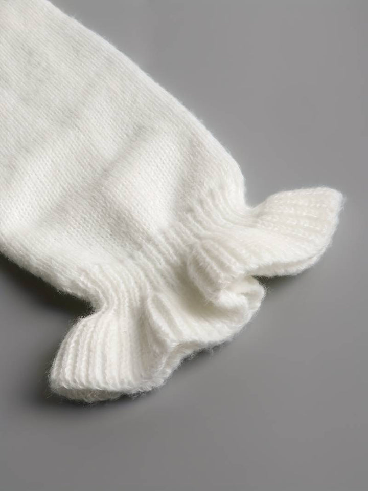 Knopfzeile | V-Ausschnitt Pullover