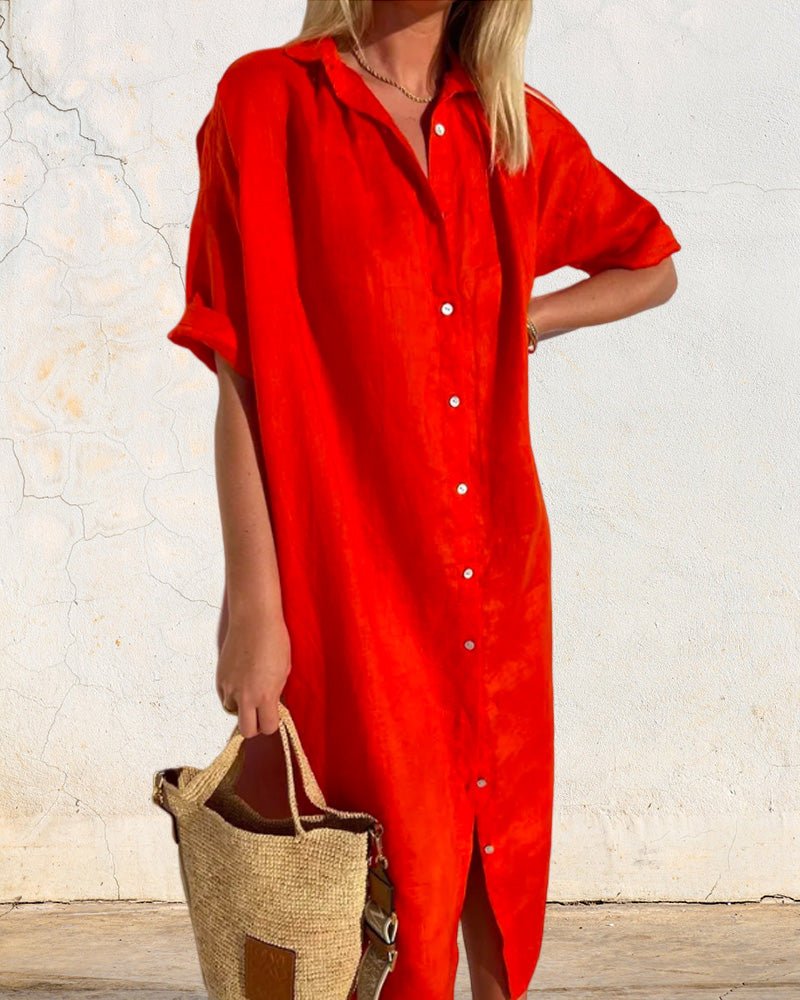 Hemdblusenglanz | Zeitloses Hemdblusenkleid