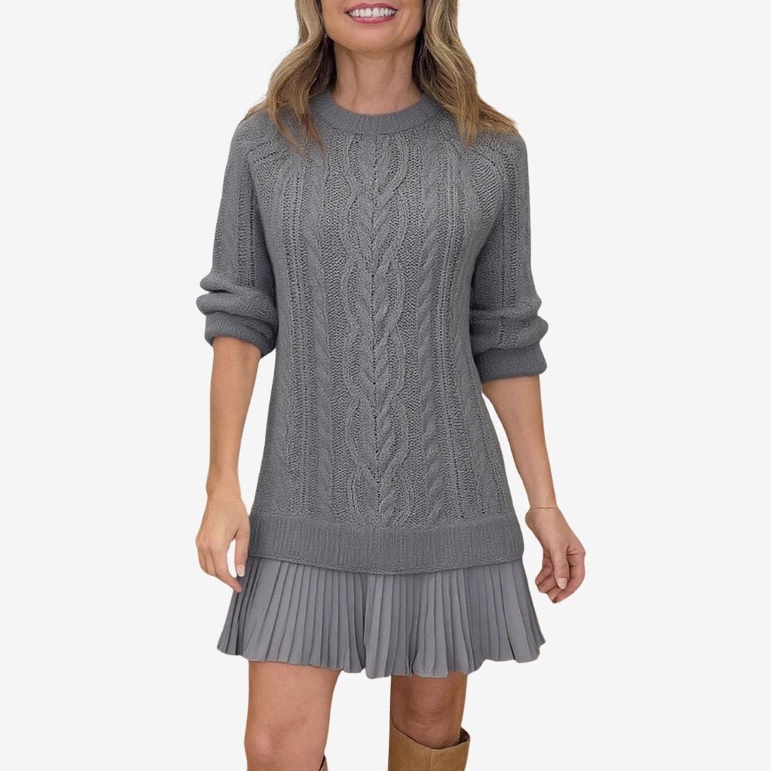 Trivorazopf | Stilvolles & Warmes Strickkleid
