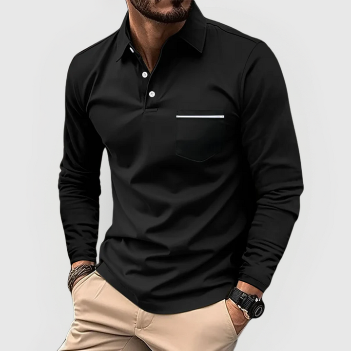 Rafaeletasche | Elegantes Polo mit Brusttasche