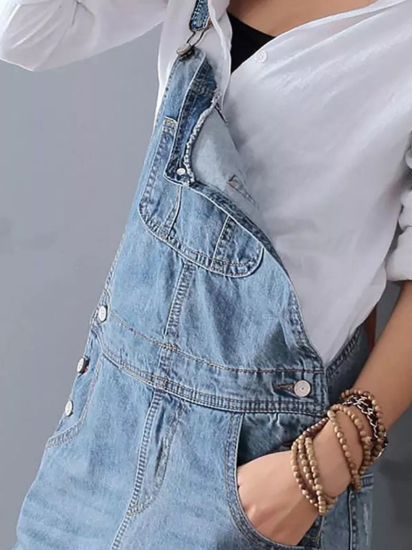 Fraylajeans | Abgenutztes Jeanskleid mit Schlitz Hinten