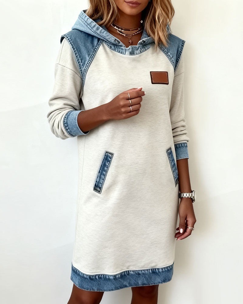 Angelicahoodie | Moderne Kleid mit Kapuze