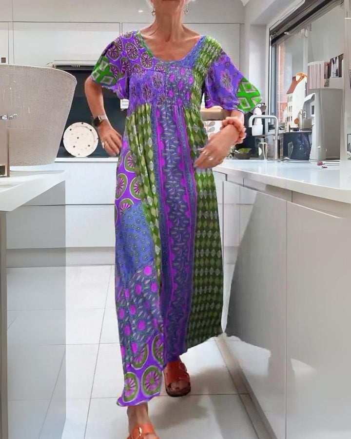 Ashboho | Buntes Bohemian-Kleid