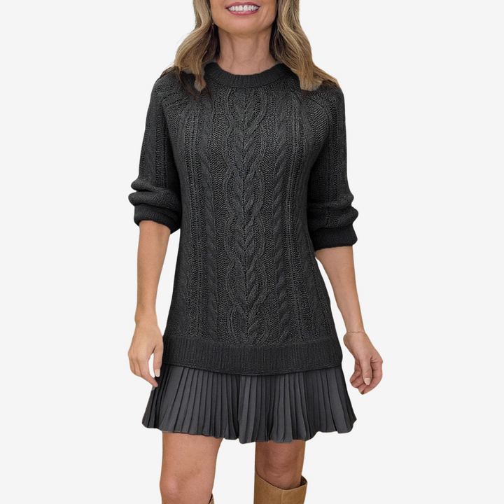 Trivorazopf | Stilvolles & Warmes Strickkleid