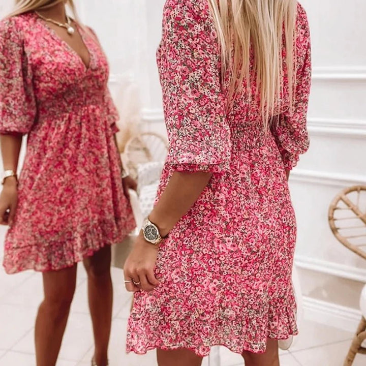 Frühlingszauber | Elegantes Blumenkleid