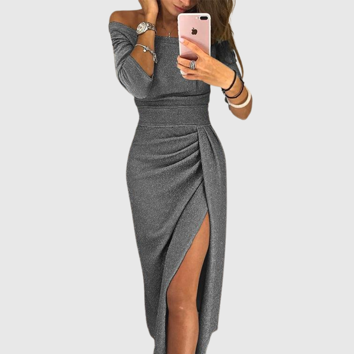Elyneck | Schickes Maxikleid mit Neckholder