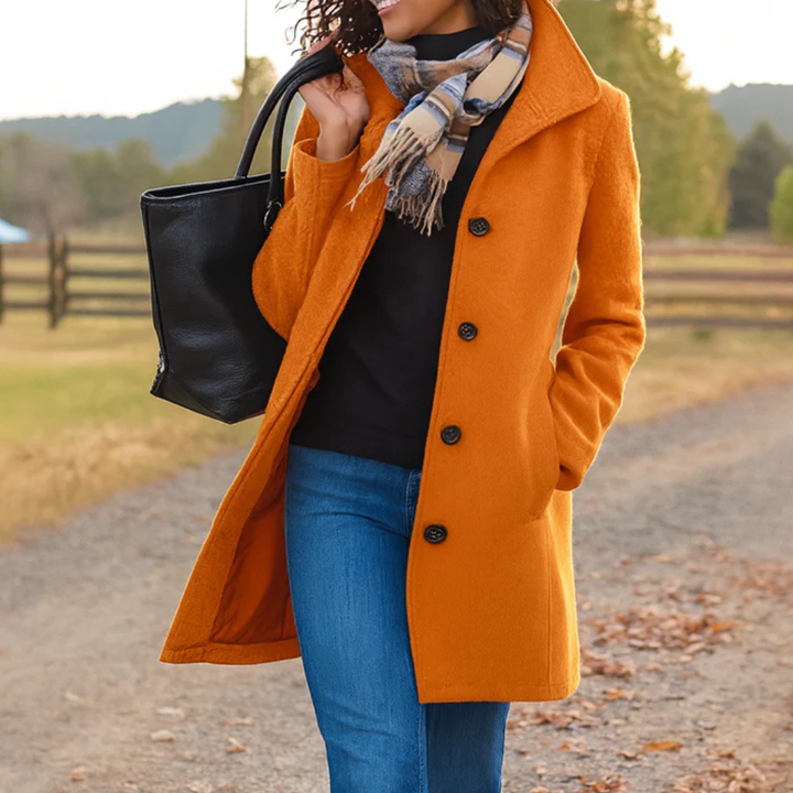 Serena Mantel in Orange