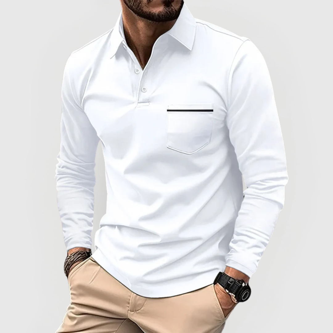 Rafaeletasche | Elegantes Polo mit Brusttasche
