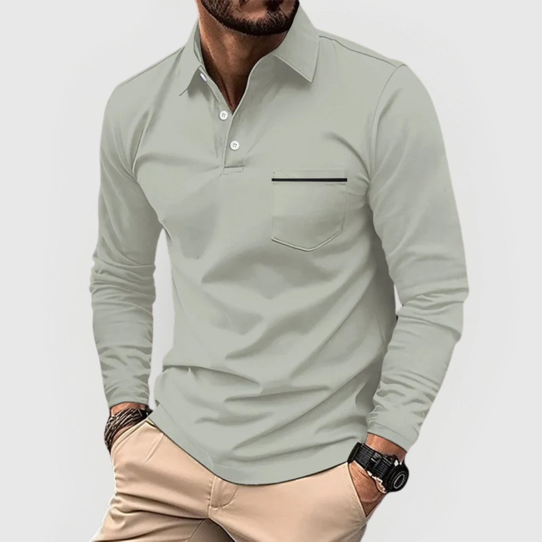 Rafaeletasche | Elegantes Polo mit Brusttasche