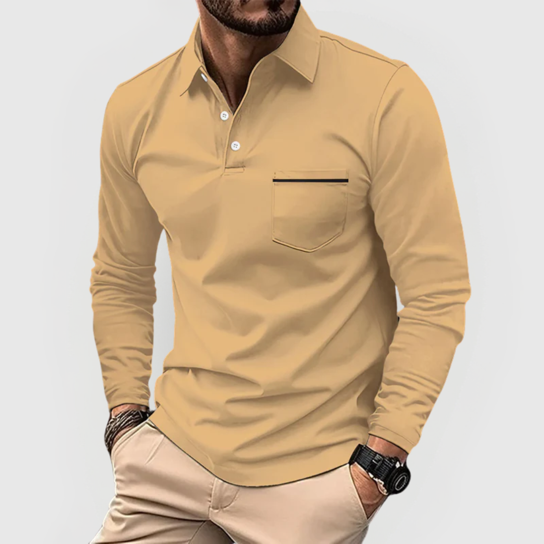 Rafaeletasche | Elegantes Polo mit Brusttasche