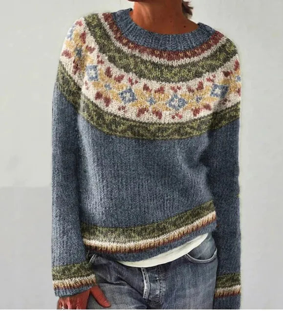 Nordmuster | Künstlerischer Pullover