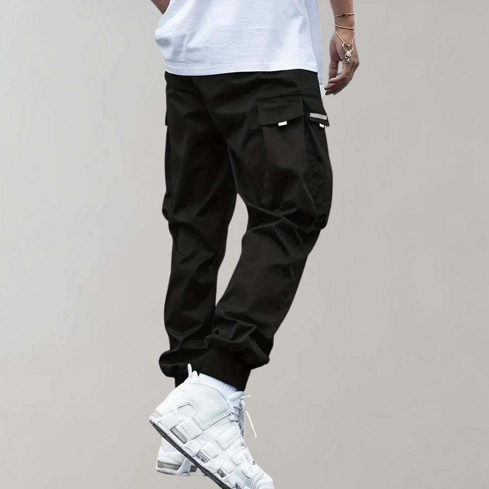 Cargolila | Herren Cargo Jogginghose in Lila