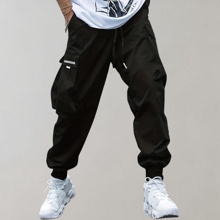 Cargolila | Herren Cargo Jogginghose in Lila
