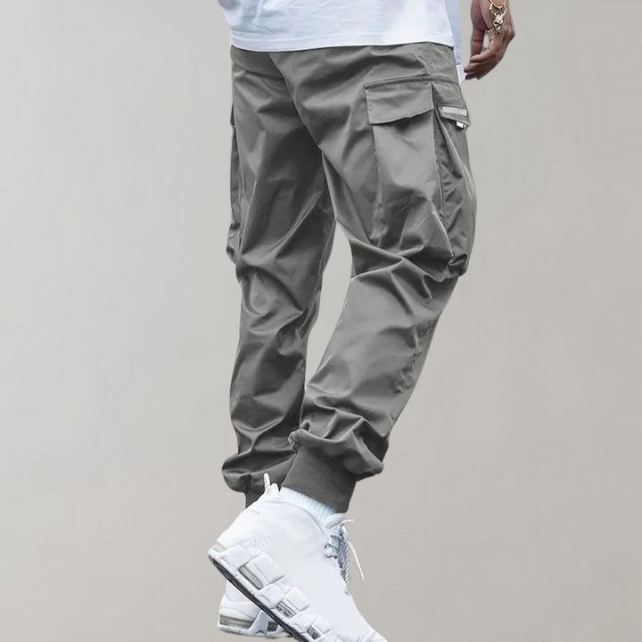 Cargolila | Herren Cargo Jogginghose in Lila