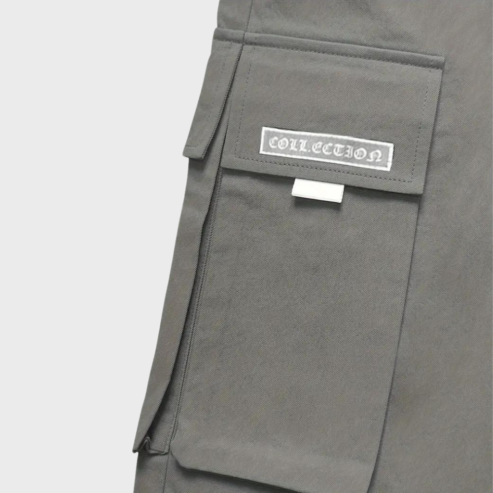 Cargolila | Herren Cargo Jogginghose in Lila