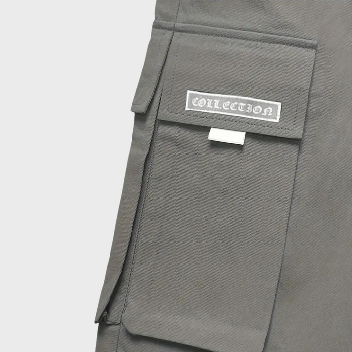 Cargolila | Herren Cargo Jogginghose in Lila