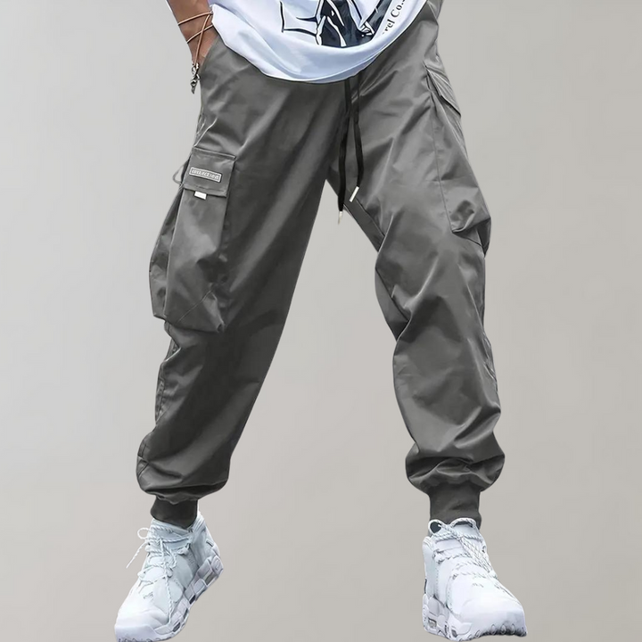 Cargolila | Herren Cargo Jogginghose in Lila