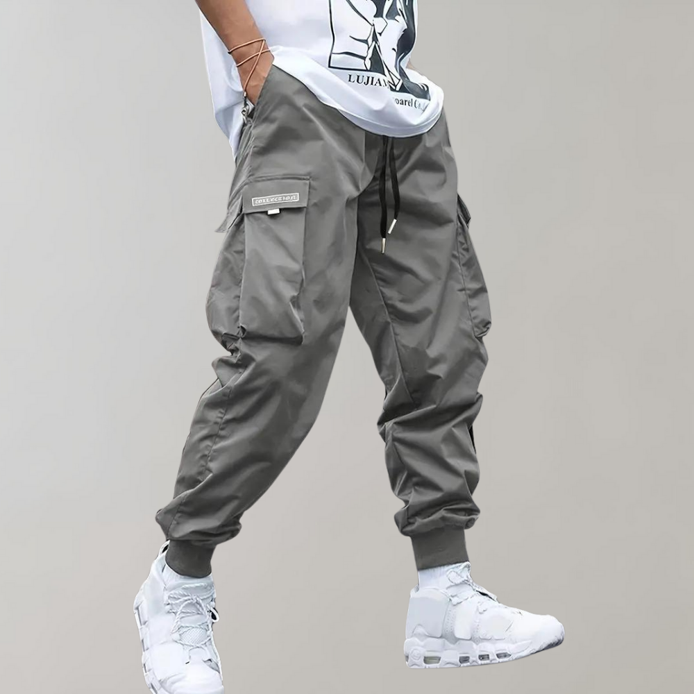 Cargolila | Herren Cargo Jogginghose in Lila