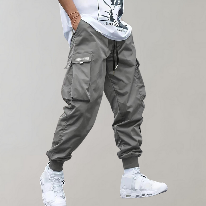 Cargolila | Herren Cargo Jogginghose in Lila