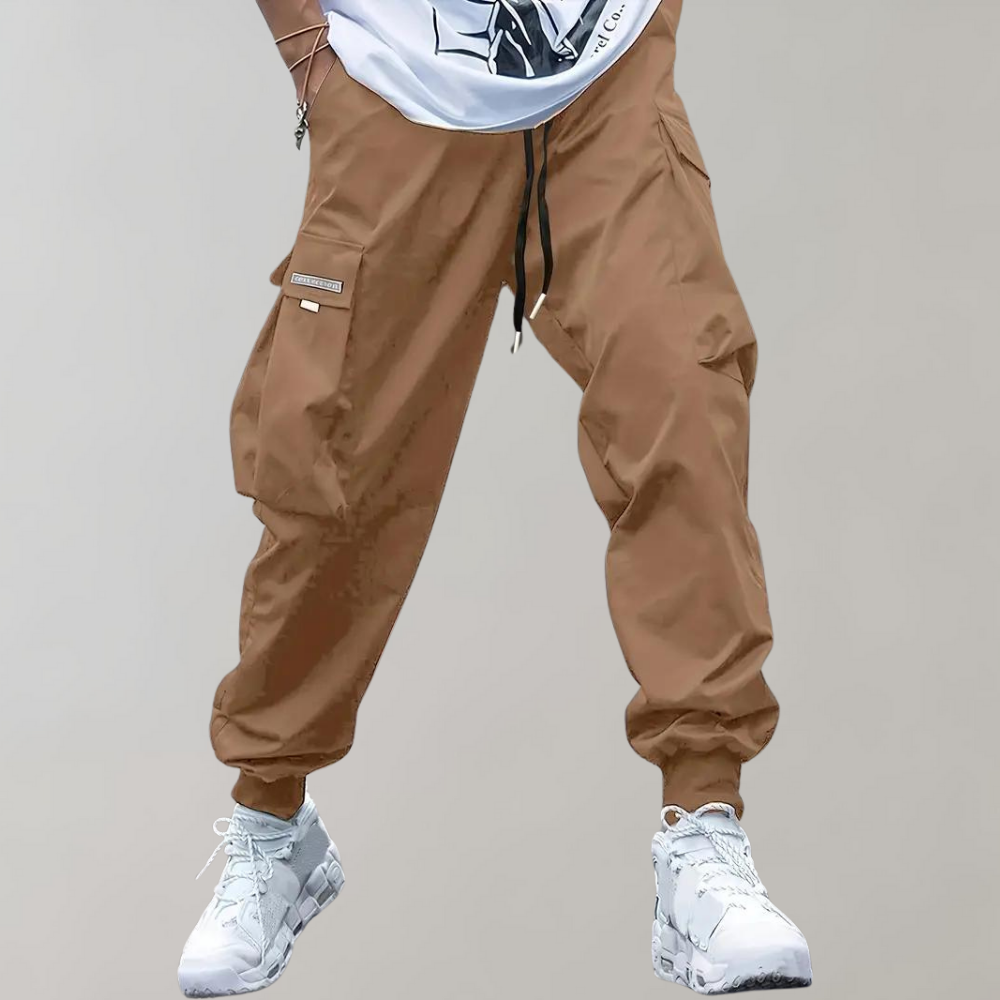 Cargolila | Herren Cargo Jogginghose in Lila