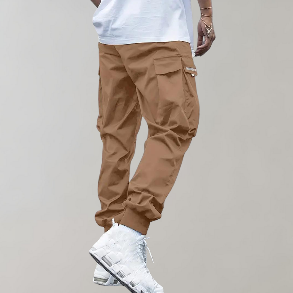 Cargolila | Herren Cargo Jogginghose in Lila