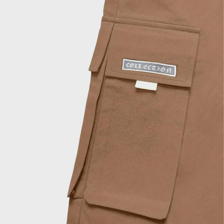 Cargolila | Herren Cargo Jogginghose in Lila