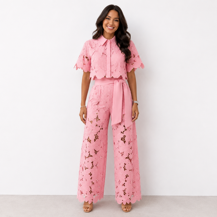 Manon Zweiteiliges Set in Rosa