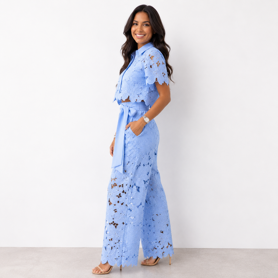 Manon Zweiteiliges Set in Hellblau