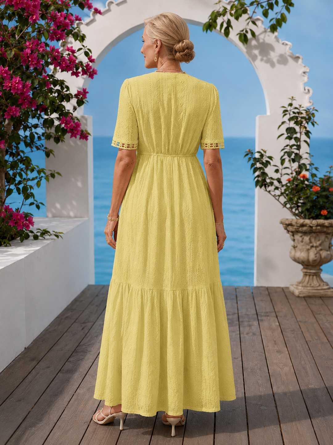 Elowen Sommerkleid – Rückansicht