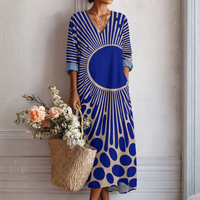Eva™ | Maxikleid mit grafischem Print