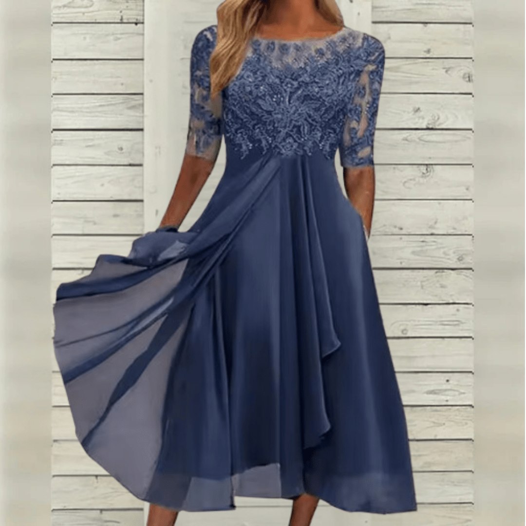 Spitzenzauber | Elegantes Spitzenkleid