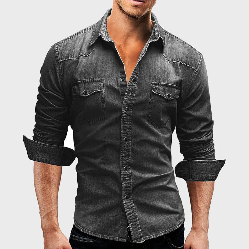 Slimdenim | Modernes Denim-Hemd