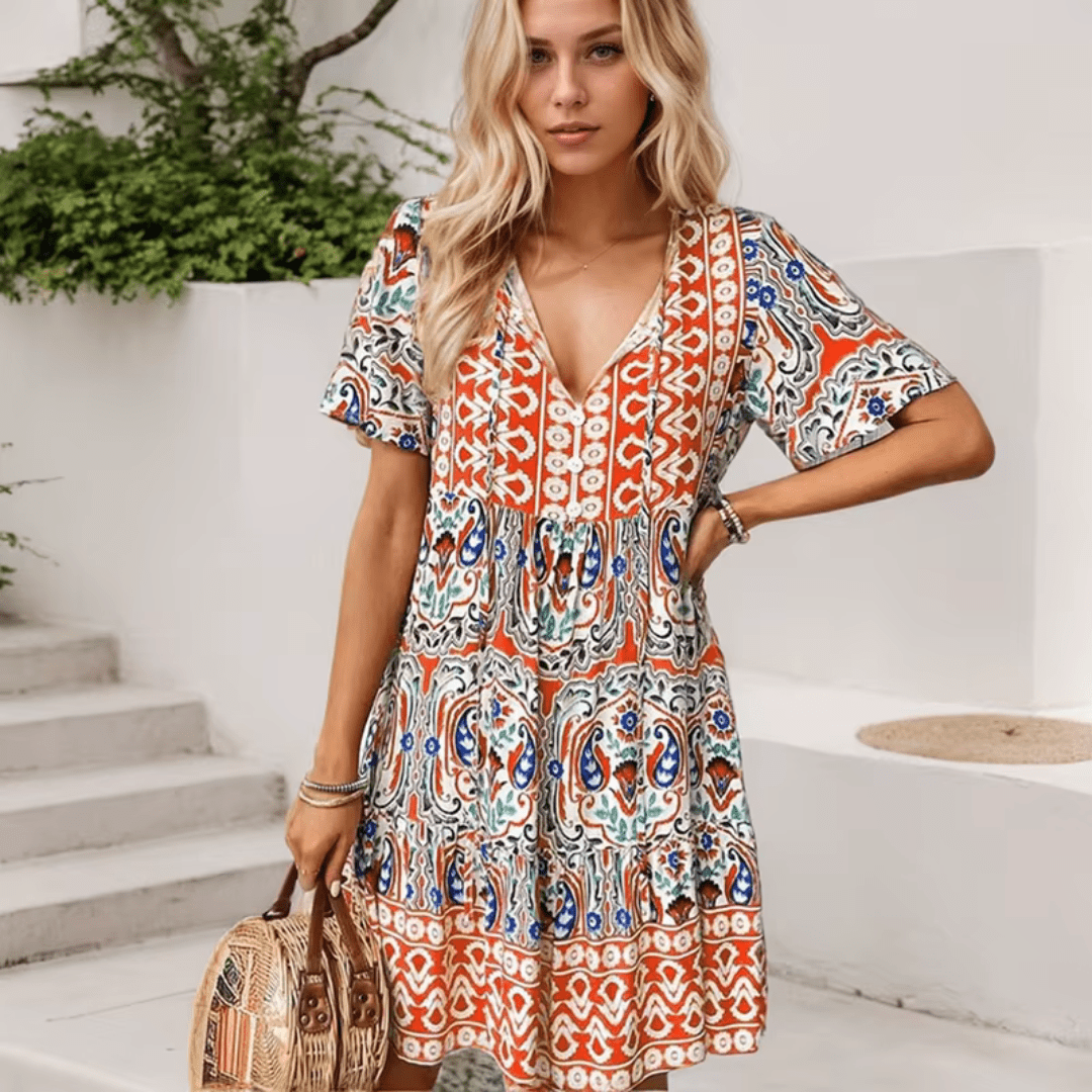 Grazienglanz | Elegantes Midikleid