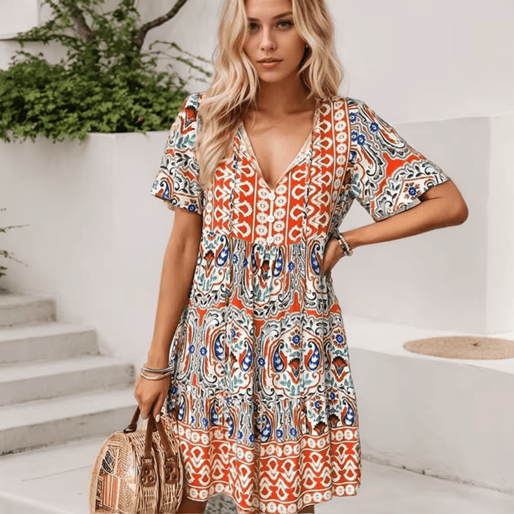 Grazienglanz | Elegantes Midikleid