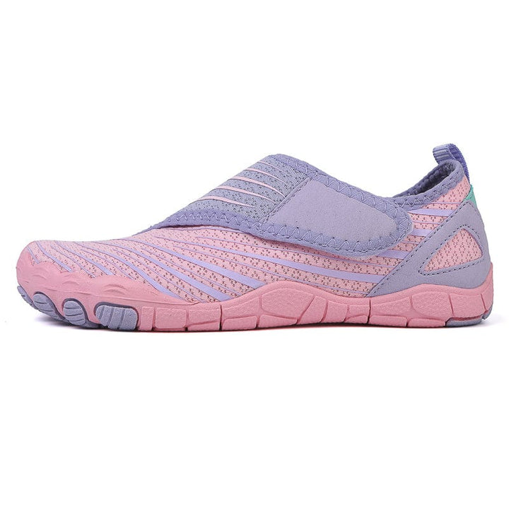 Mira Barfußschuhe in Mauve – Detailansicht