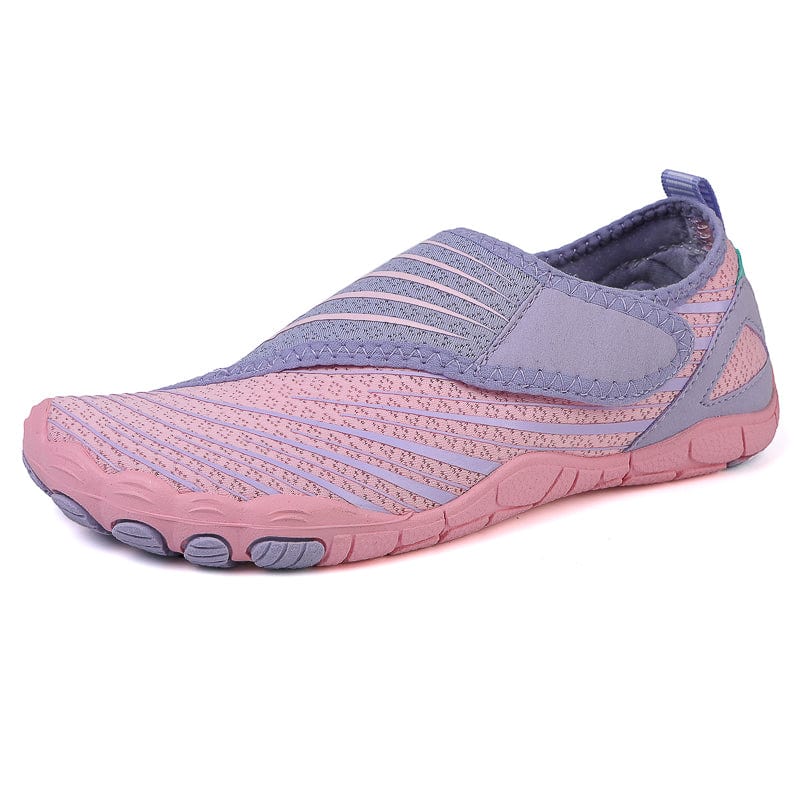 Mira Barfußschuhe in Mauve – Detailansicht