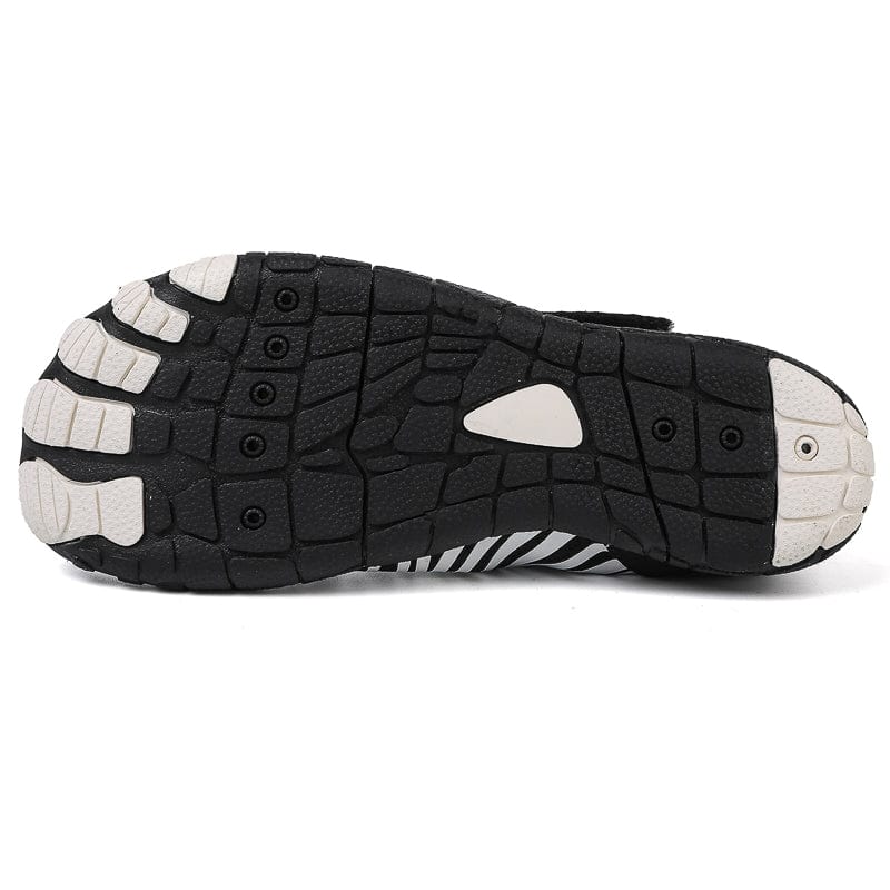 Mira Barfußschuhe in Weiß – Seitenansicht