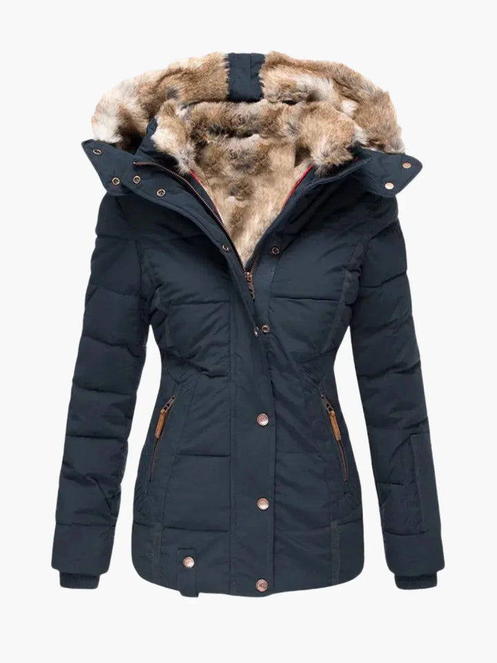 Pelzwärme | Winterjacke mit Fellfutter
