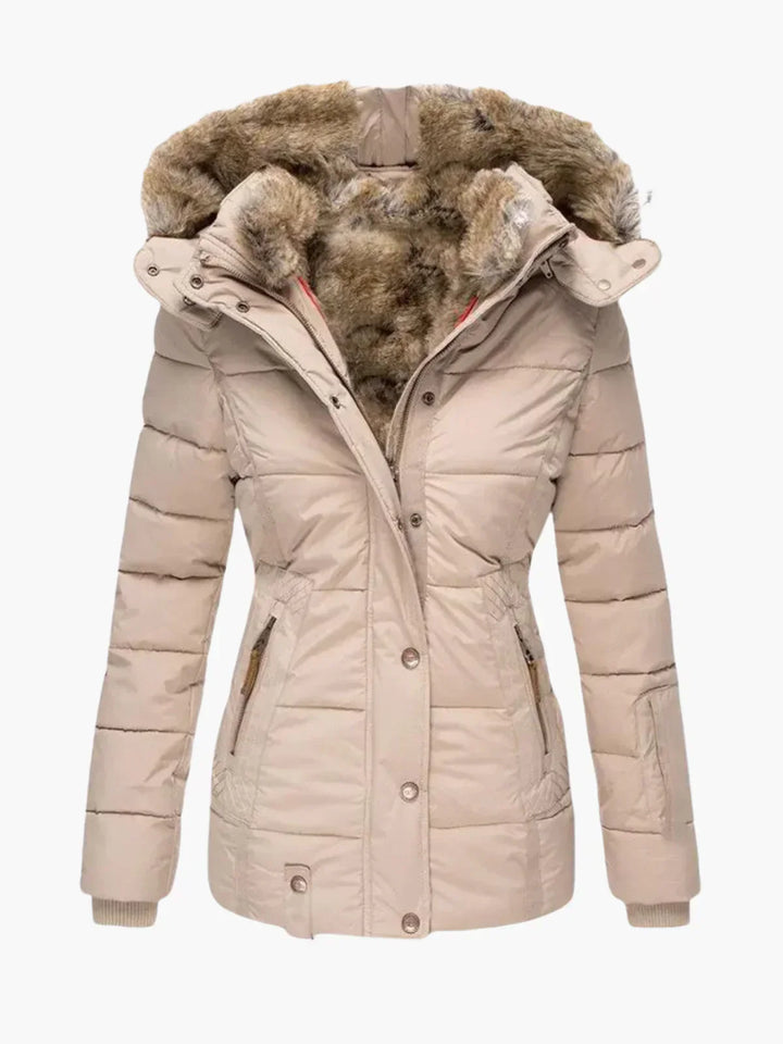 Pelzwärme | Winterjacke mit Fellfutter