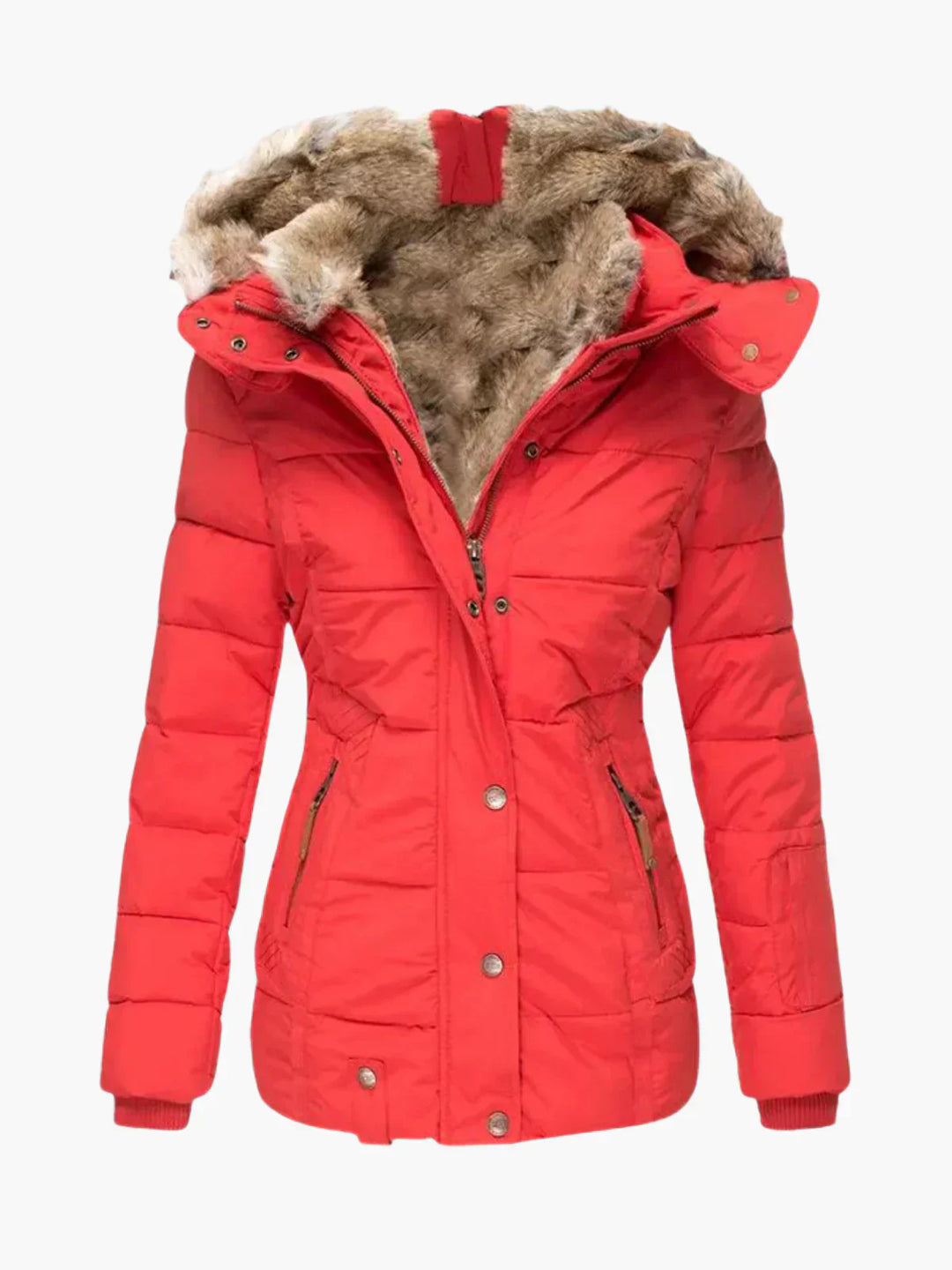 Pelzwärme | Winterjacke mit Fellfutter